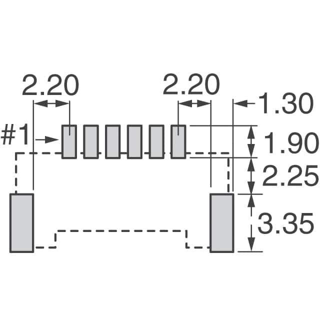 537800670 Molex  Embases à broches mâles